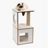 Vesper - Premium Cat Furniture V-Box Small - White - PetHaus General Trading LLC