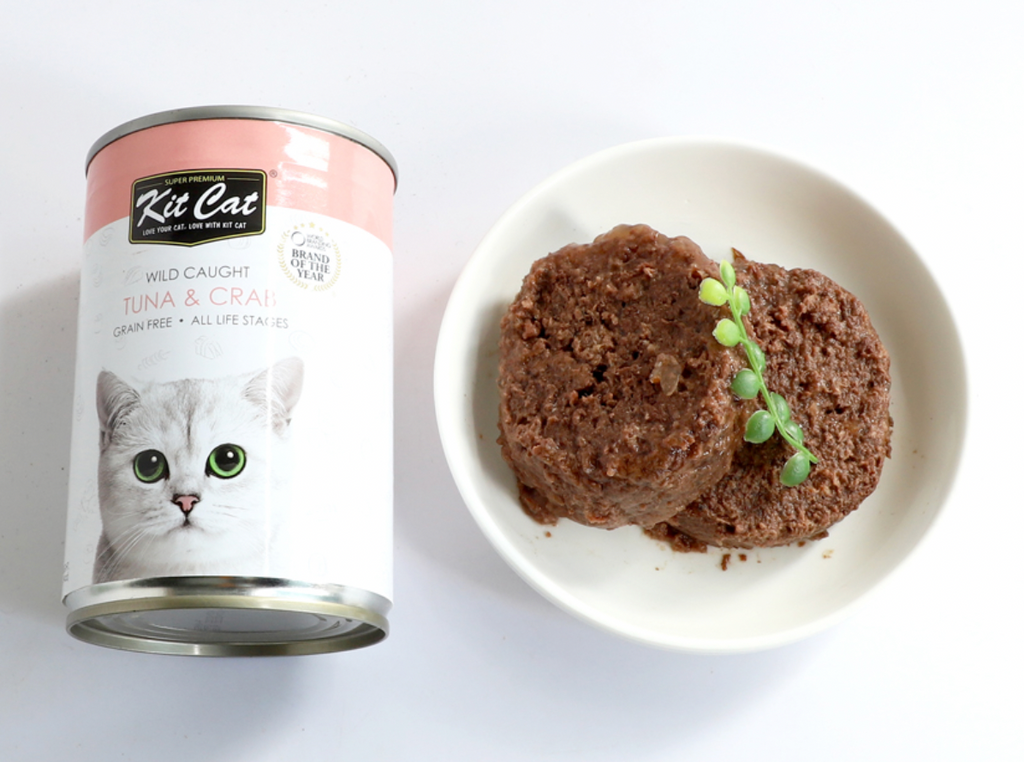 Kit Cat - Wild Caught Tuna with Crab Canned Cat Food (400g)