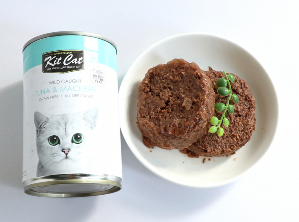 Kit Cat - Wild Caught Tuna with Mackerel Canned Cat Food (400g)