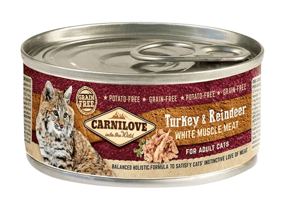 Carnilove - Turkey & Reindeer For Adult Cats (100g) - PetHaus General Trading LLC