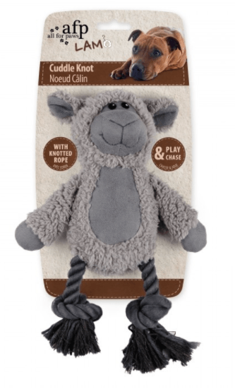 All For Paws - Lambswool Cuddle Knot Sheep - PetHaus General Trading LLC