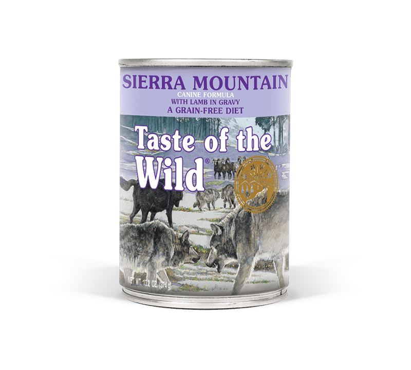 Taste of the Wild - Dog Wet Food Sierra Mountain Canine Formula (375gr)