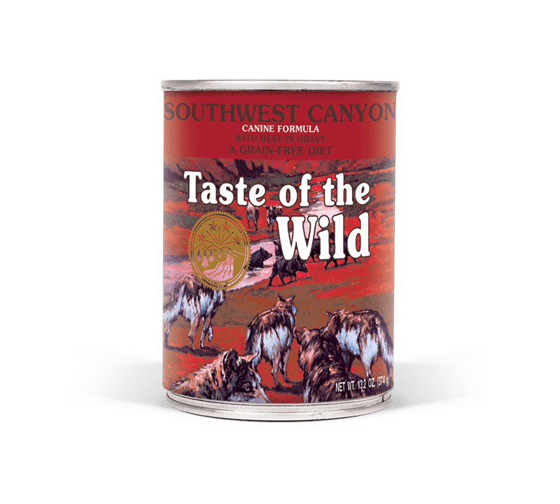 Taste of the Wild - Dog Wet Food Southwest Canyon Canine Formula (375gr)