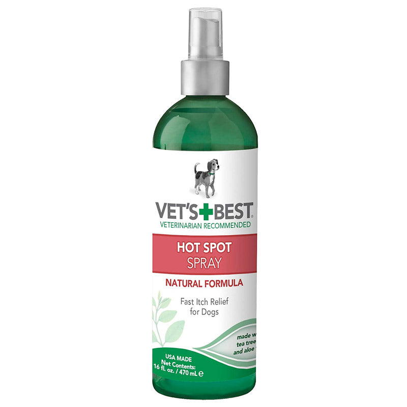 Fast Itch Relief for Dogs hot Spot Spray Natural Formula