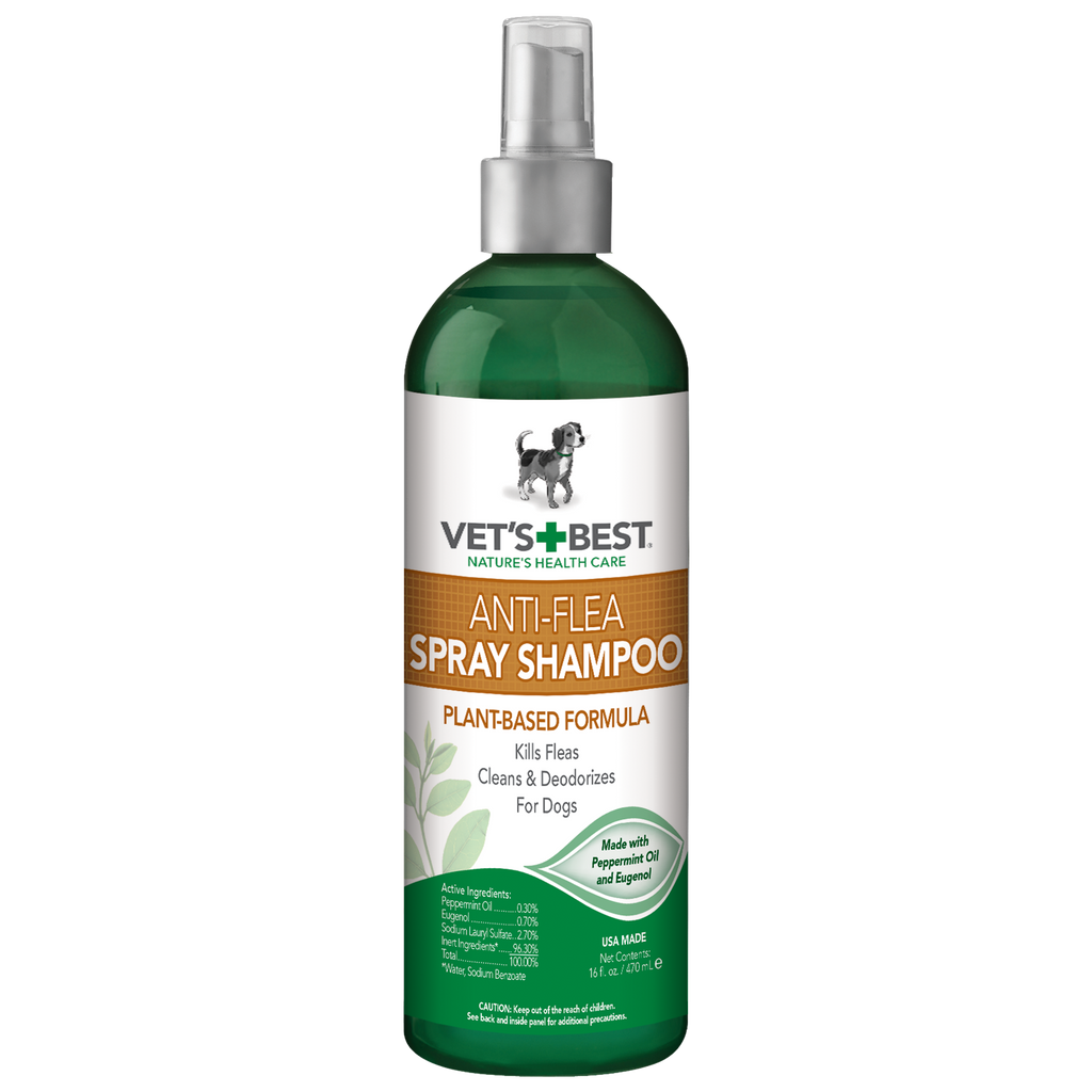 Vet’s Best - Natural Anti-Flea Easy Spray Shampoo (16 oz)