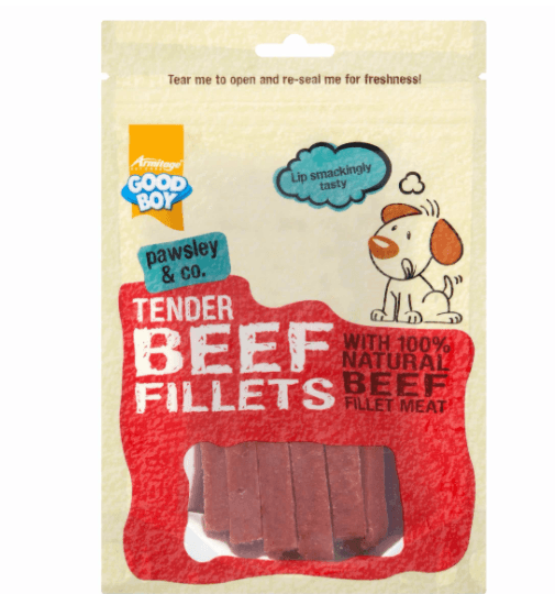 Armitage - Good Boy Tender Beef Fillets (90g) - PetHaus General Trading LLC