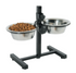 Zolux - Adjustable Stand Stainless Steel Dog Bowls - PetHaus General Trading LLC