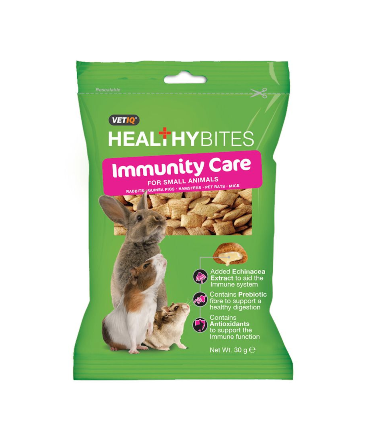 VetIQ - Healthy Bites Immunity Care for Small Animals (30g) - PetHaus General Trading LLC