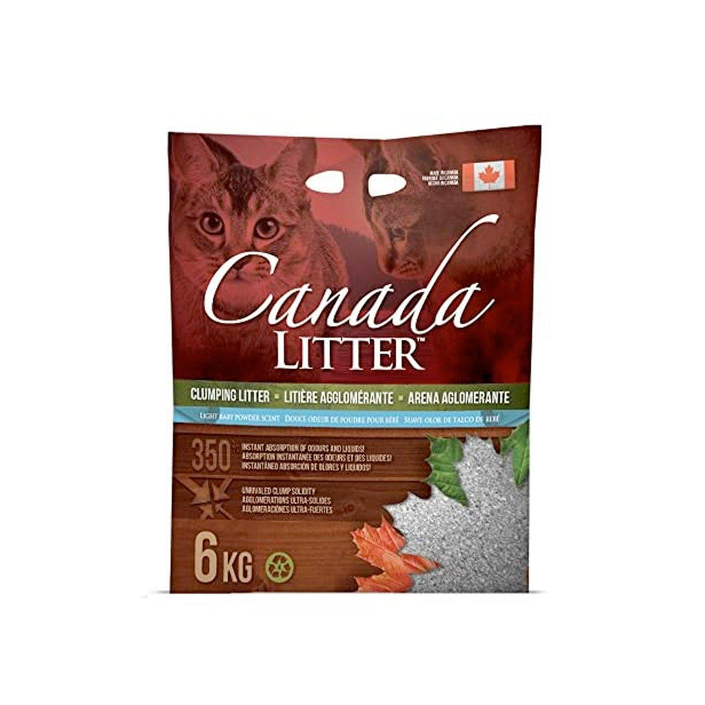 Canada Litter - Clumping Cat Litter (Baby Powder) - PetHaus General Trading LLC