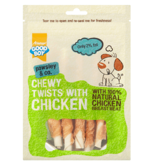Armitage - Good Boy Chewy Twist With Chicken - PetHaus General Trading LLC