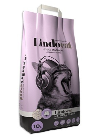 LindoCat - Natural Clean Lavender & Argan (10L) - PetHaus General Trading LLC