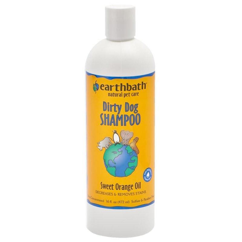 earthbath - Dirty Dog Shampoo Sweet Orange Oil (16oz) - PetHaus General Trading LLC