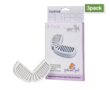 Pioneer Pet - Filters For Ceramic And Stainless Steel Models (3packs) - PetHaus General Trading LLC
