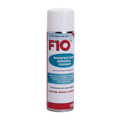 F10 - Disinfectant Aerosol Fogger (500ml) - PetHaus General Trading LLC