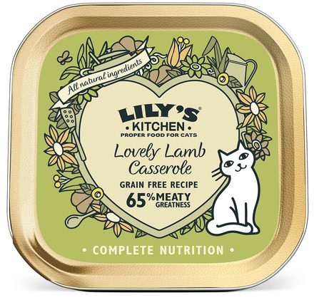 Lily's Kitchen - Lovely Lamb Casserole for Cats (85g) - PetHaus General Trading LLC