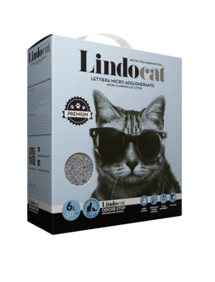 LindoCat - Odour Stop Clumping Litter (6L) - PetHaus General Trading LLC