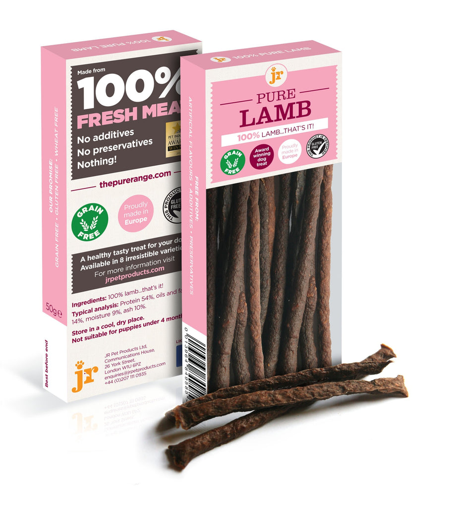 JR - Pure Lamb Sticks (50g) - PetHaus General Trading LLC