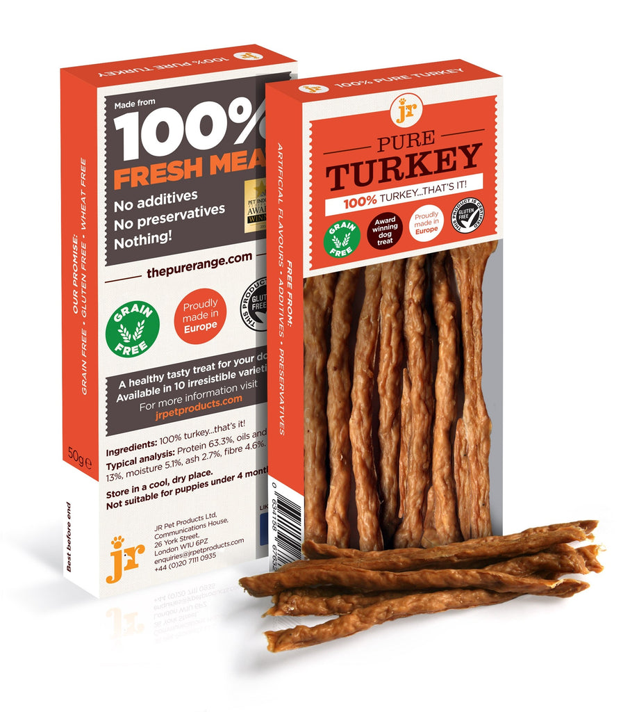 JR - Pure Turkey Sticks (50g) - PetHaus General Trading LLC