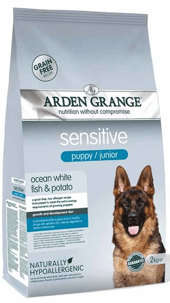 Arden Grange - Sensitive Puppy/Junior with White Fish & Potato - PetHaus General Trading LLC