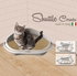 Georplast - Shuttle Corner Cat Litter Tray (49cm) - PetHaus General Trading LLC