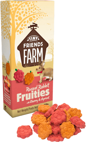 Tiny Friends Farm - Russel Rabbit Fruities (120g) - PetHaus General Trading LLC