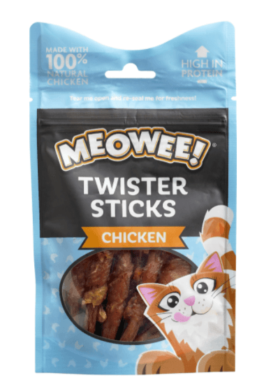 Armitage - Meowee! Twister Sticks Chicken (7 Sticks) - PetHaus General Trading LLC